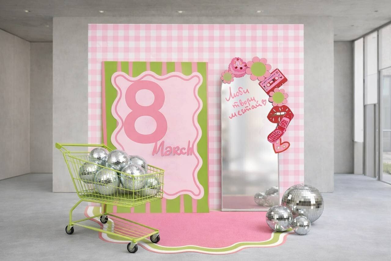 Фотозона 8 марта