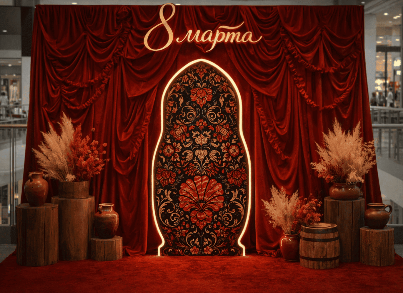 Фотозона русская