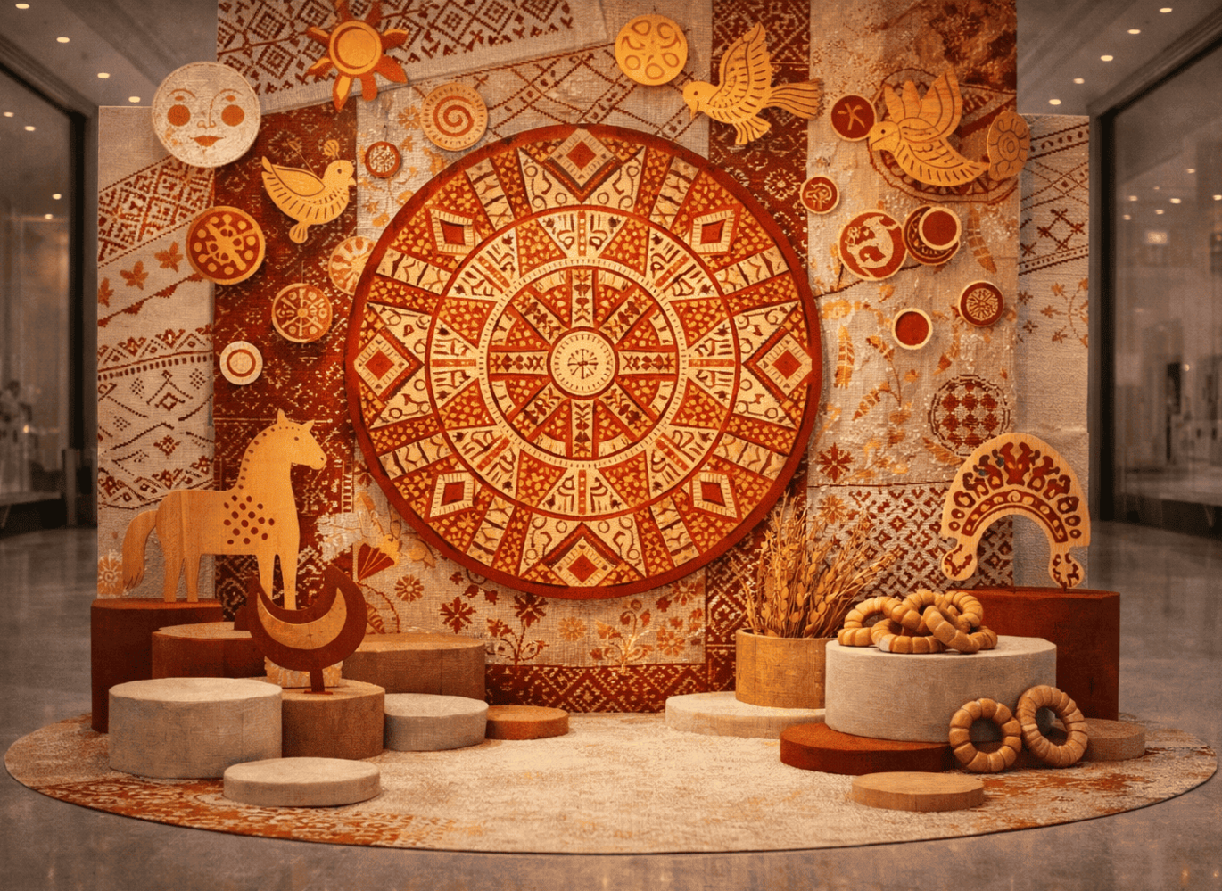 Фотозона русская