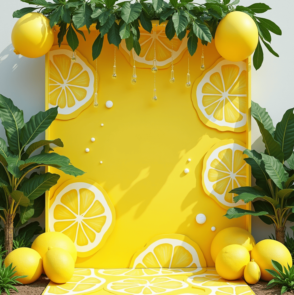 фотозона лимонная
